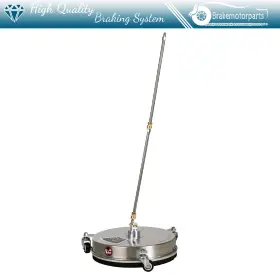 Bmp180519ti Brakemotorparts 15 Inch Pressure Washer Surface Cleaner 4000psi With 2 Extension Wands 3 Wheels