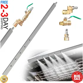 Branded 462645 39 Inch Pro Radiator Cleaning Wand Kit Cleaner Tool With 5 Spray Nozzles