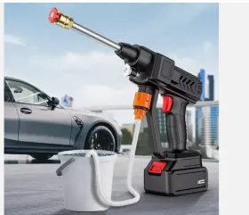 Branded 513583886242 Cordless Electric High Pressure Water Spray Car Gun Portable Washer Cleaner Tool