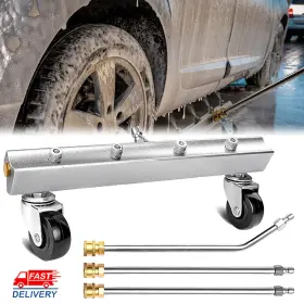 Branded 883646035830 4000psi-under Car Pressure Washer Undercarriage Cleaner Underbody Wash Broom Usa