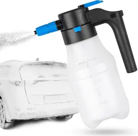 Ecfs001 Branded Electric Car Foam Sprayer 1.5l For Wash With Usb White Blue