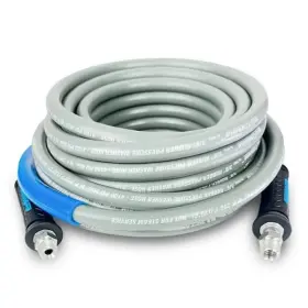 Pw38100-nm Branded 3/8 Inch X 100 Ft. 4100 Psi Rubber Pressure Washer Hose Non-marking For Hot/cold