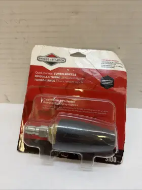 6195 Briggs Genuine &stratton Quickconnect Turbo Nozzle Pressure Washer 3100 Psi #2