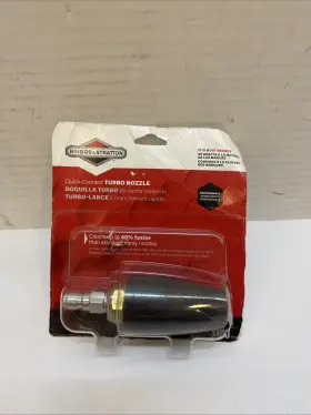 6195 Briggs Genuine &stratton Quickconnect Turbo Nozzle Pressure Washer 3100 Psi