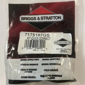 7175187gs Briggs & Stratton And Pressure Washer Garden Hose Quick-connect Kit