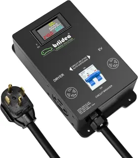 Hsss-01-2-22 Briidea Automatic Power Switch For Dryer And Ev Fast Charge Your Nema 14-30