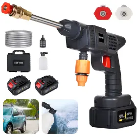 Brpom 458264107773 Cordless Electric High Pressure Water Spray Car Gun Portable Washer Cleaner Yard