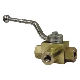 Hbv3w050 Buyers Products 1/2 Inch Nptf 3-port High Pressure Ball Valve