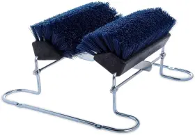 4042414 Carlisle Foodservice Products 085404945775 Sparta Spectrum Plastic Shoe Brush Boot Complete Unit Blue