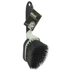94036 Carrand Tire And Grill Wash Brush With Comfort Grip Handle Black