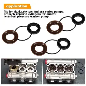 Ar1857 Castnoo 331612136964 Pressure Washer Packaging Kit 18 Mm For Annovi Reverberi Rk Rka Rkv Xr #2