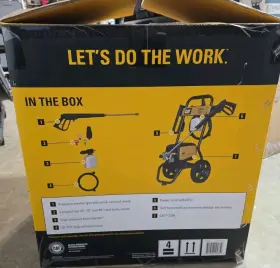990389349 Caterpillar Cat 2200psi Electric Pressure Washer With Turbo Nozzle 13-amp