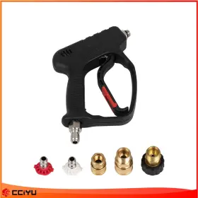 Ze18018701g Cciyu Short Pressure Washer Gun With Swivel High Water Handle 3/8 Inch Male