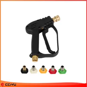 Ze18020301g Cciyu Short Pressure Washer Gun With M22-14mm Inlet Stubby High Handle