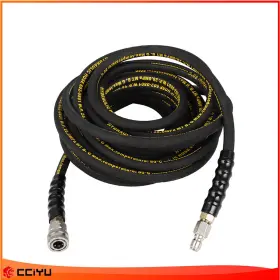 Ze18021401g Cciyu 4000psi Pressure Washer Hose Hot/cold Water 1/4 Inch Kink Wear With 3/8 Quick
