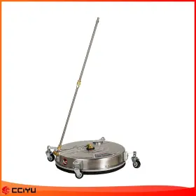 Ze18052001g Cciyu 18 Inch Pressure Washer Surface Cleaner With Wheels 4000 Psi 2 Extension Wand