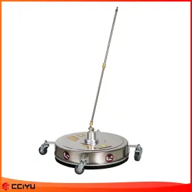 Ze18052101g Cciyu 20 Inch Pressure Washer Surface Cleaner Stainless Steel With 4 Wheels 4000 Psi
