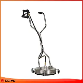 Ze18052701g Cciyu 16.5 Inch Pressure Washer Surface Cleaner With Handles 4 Spinner Wheels