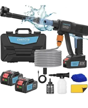 Yz-7wm Chatcts Portable Cordless Pressure Washer 980psi Car With 2
