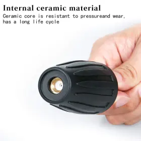 Chavor 781827416488 Pressure Washer Gutter Cleaner Rotating Turbo Nozzles Attachment 1/4 Inch Q #3