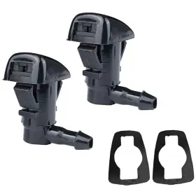 Jet005 Cheriezing Front Windshield Washer Nozzles Wiper Spray Kit Single Hole Compatible With 2
