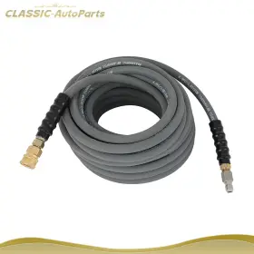 Cl17148ts640 Classic-autoparts 50ft Pressure Washer Hose 4000psi Non-marking 3/8 Inch Couplers Hot Cold Water 275f