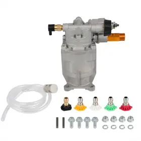 Cl18041at202 Classic-autoparts 2700psi 3/4 Inch Shaft Horizontal Cold Water Power Pressure Washer Pump 2.5gpm