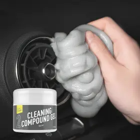W5202 Click Clean Cleaning Gel For Car 7oz Detailing Tools Gray