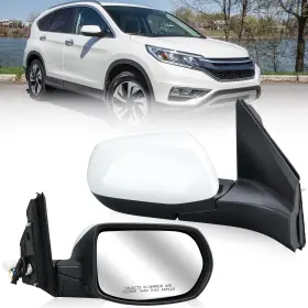 T82011542 Clidr Passenger Side Mirror Compatible With 2012 2013 2014 2015 2016 Honda Crv Non-