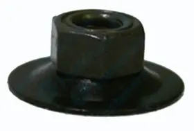Clipsandfasteners 821641153470 50 1/4 Inch -20 Free Spinning Washer Nuts 7/8 O.d