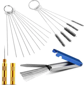 Hyqs1 Coeweule Carburetor Cleaning Kit Premium Torch Tip Cleaner Stainless Steel 13 Clean Lin