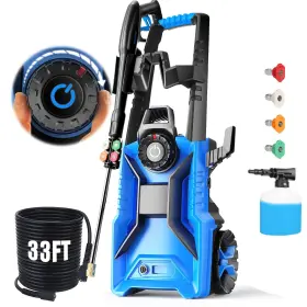 Cmm4000-212111904 Commowner Electric Pressure Washer 5000 Psi 3.0 Gpm Adjustable Power Washers