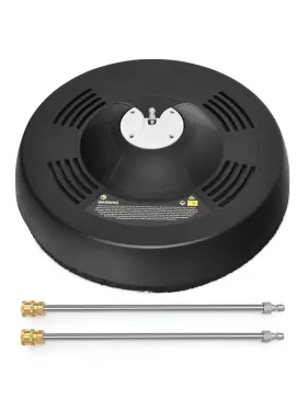 Costway 629722765891 16ftft Pressure Washer Surface Cleaner Attachment With 2 Extension Wand
