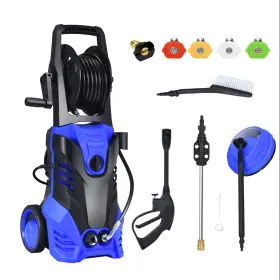 Ep24646bl Costway 3000psi Electric High Pressure Washer 2000w 2gpm With Patio Cleaner And 5 Nozzles