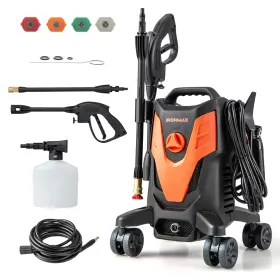 Hcst00561 Costway 2400 Psi High Pressure Cleaner Machine Electric Washer With 4 Wheels
