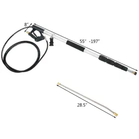 Us-2p24429 Costway 4000psi 18ft Commercial Grade Telescoping Pressure Washer Spray Wand In/outdoor #2