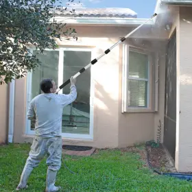 Us-2p24429 Costway 4000psi 18ft Commercial Grade Telescoping Pressure Washer Spray Wand In/outdoor #3