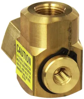 5977 Coxreels Challenger Brass 3/8 Inch Fpt Swivel For 112 And 117 Series Reels