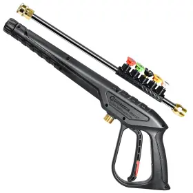3607ca Coyardor Pressure Washer Gun 3600 Psi With Extension Wand Nozzle Holder And 5 Spray Tip
