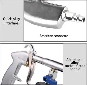 Cprosp 313052345365 Car Cleaning Gun High Pressure Air Pulse Surface Interior Exterior Cleaner Tool #3