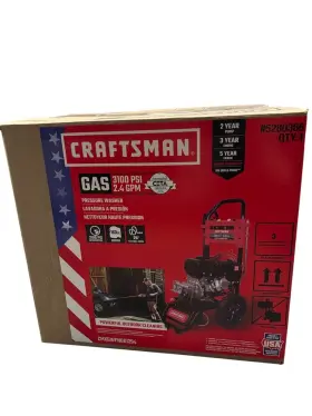 5280366 Craftsman Gas Power Pressure Washer 3100 Psi 2.4 Gpm- New In Box-br