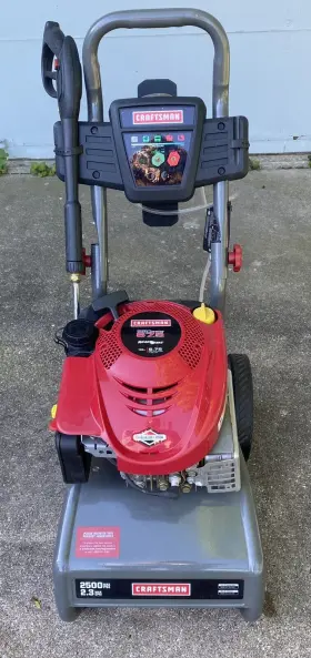 580.988400 Craftsman Pressure Washer 2500 Psi Model