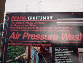 916225 Craftsman Air Drive Pressure Washer Model No #2