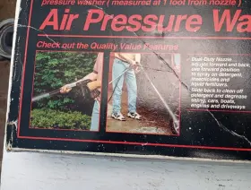 916225 Craftsman Air Drive Pressure Washer Model No #3
