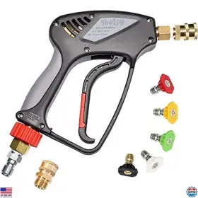 B085nbjb71 Craftsman Pressure Washer Short Gun 5000 Psi 10.5 Gpm Nozzle Tips 3/8 Inch Swivel Quick
