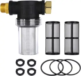 Creexeon 445040157186 Garden Hose Filter For Pressure Washer Inlet Water Inline Sediment