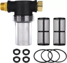 Creexeon 445056335318 Garden Hose Filter For Pressure Washer Inlet Water Inline Sediment