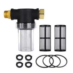 Creexeon 713289627348 Garden Hose Filter For Pressure Washer Inlet Water Inline Sedimen