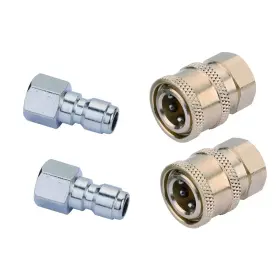 Creexeon 764784729037 1/4 Quick Connect Adapter Set For Pressure Washer Release Connectors Creexeon 764784729037 1/4 Quick Connect Adapter Set For Pressure Washer Release Connectors