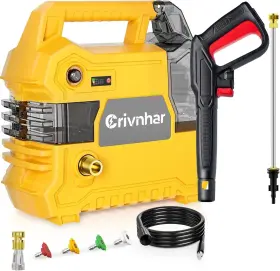 B0dhpc3nfn Crivnhar Electric Pressure Washer For Dewalt 9k Rpm Cordless Cleaner 1015 Psi Brushl